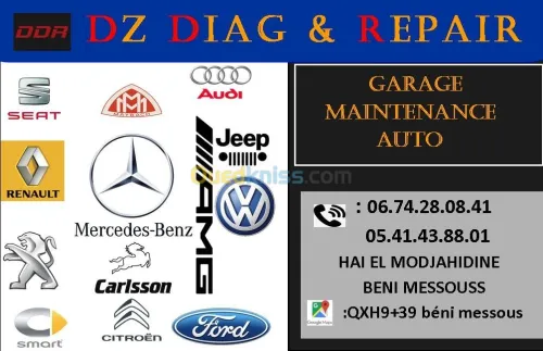  Diagnostic  ,scanner  , réparation 