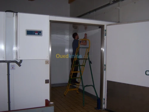 Installation des chambres froides 