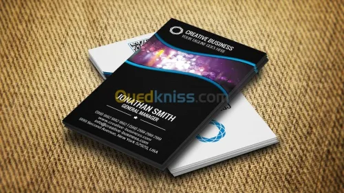 Conception  Impression Carte de Visite