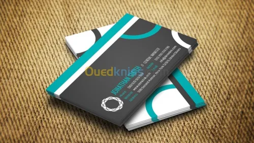 Conception  Impression Carte de Visite