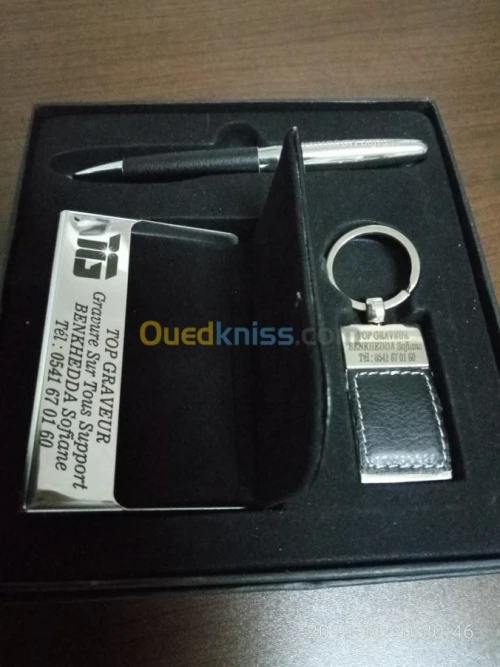 Gravure Laser sur métal inox aluminium