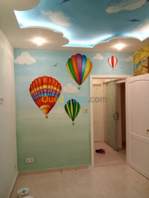 decoration fresque murale 