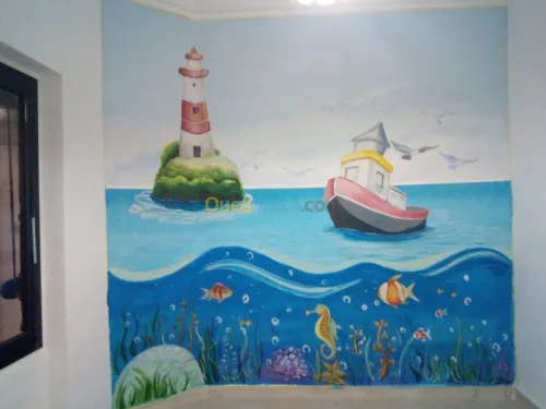 decoration fresque murale 