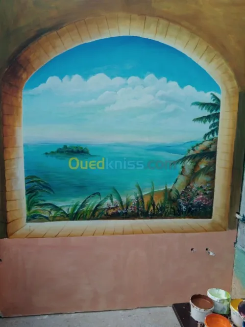 decoration fresque murale 
