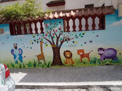 decoration fresque murale 
