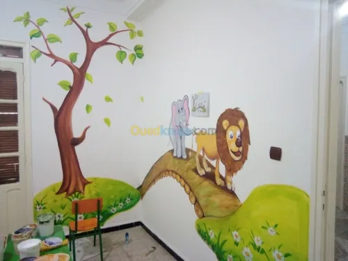 decoration fresque murale 