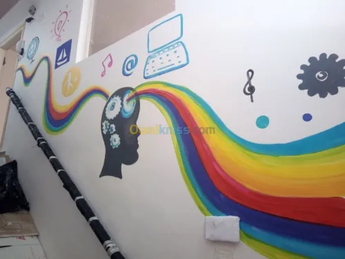 decoration fresque murale 