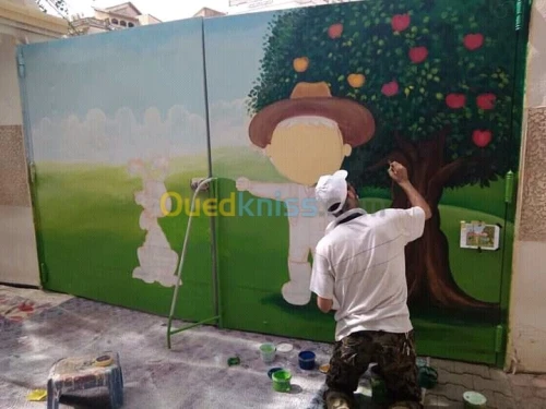decoration fresque murale 