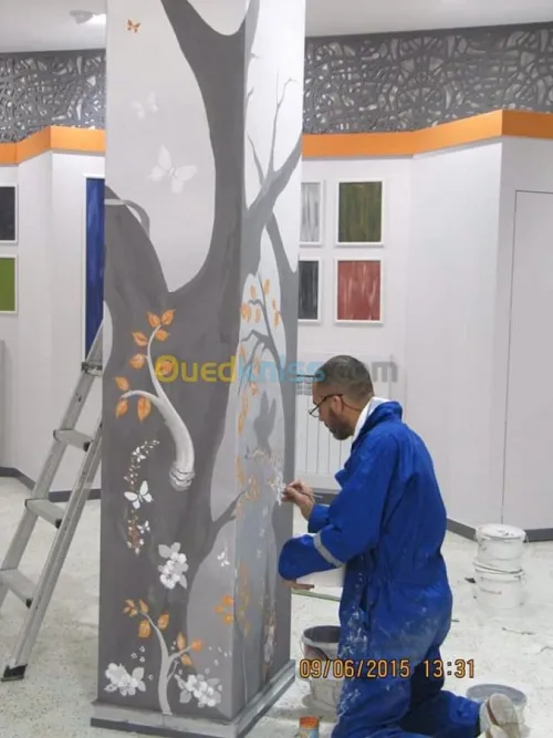 decoration fresque murale 