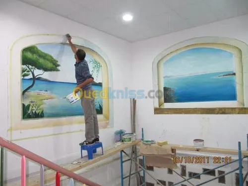 decoration fresque murale 