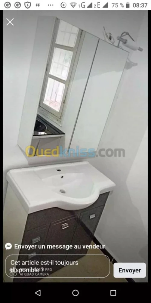 Vasque 80 cm francais