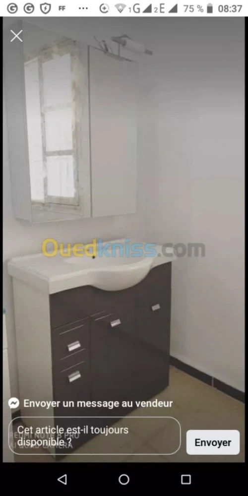 Vasque 80 cm francais