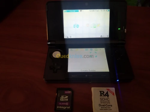 Nintendo 3DS flashé + SD 32 GB + R4