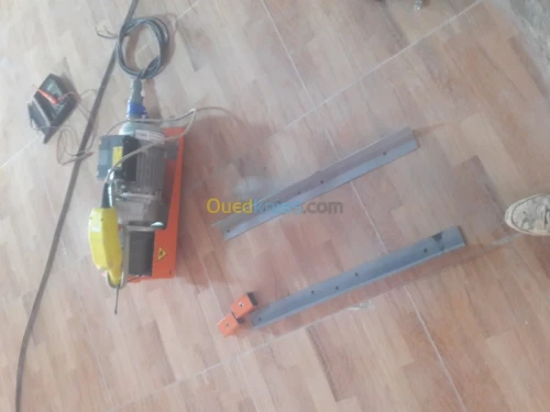 Fabrication des monte charges 