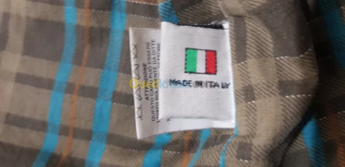 Veste cuir fabriqué a la main en itali