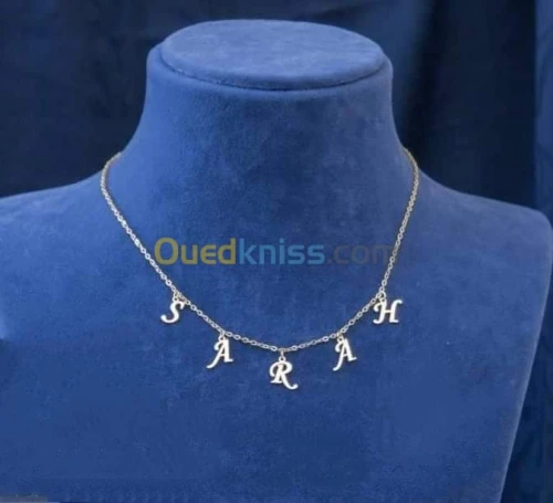  chaines d'argent  pur avec طابع