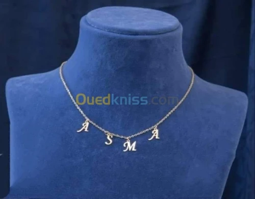  chaines d'argent  pur avec طابع
