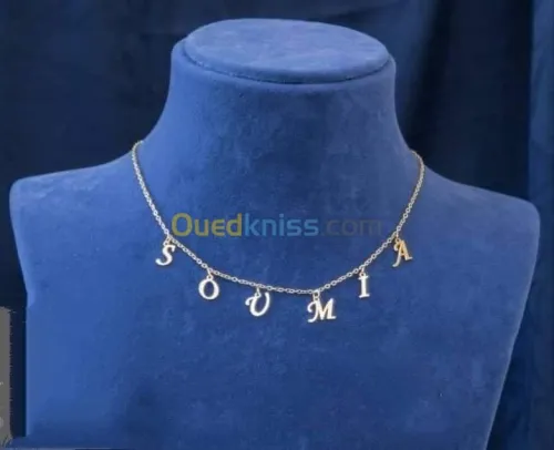  chaines d'argent  pur avec طابع