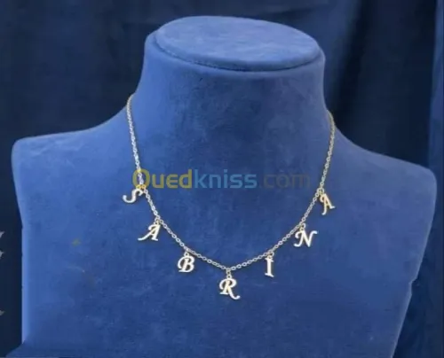  chaines d'argent  pur avec طابع