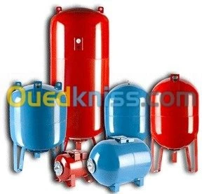 Vase d'expansion & Ballon de surpression - Marque : VASIO (Du 24L au 2000L) - VENTE EN GROS