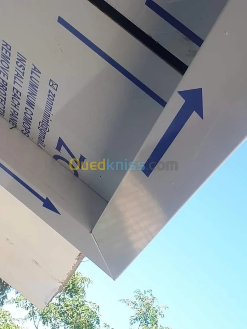Revêtement faced alucobond