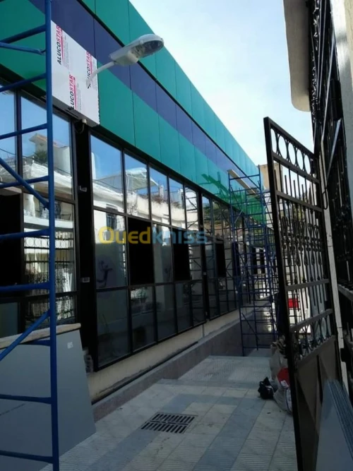 Revêtement faced alucobond