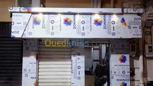 Revêtement faced alucobond