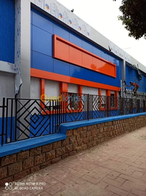 Revêtement faced alucobond