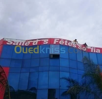 Revêtement faced alucobond