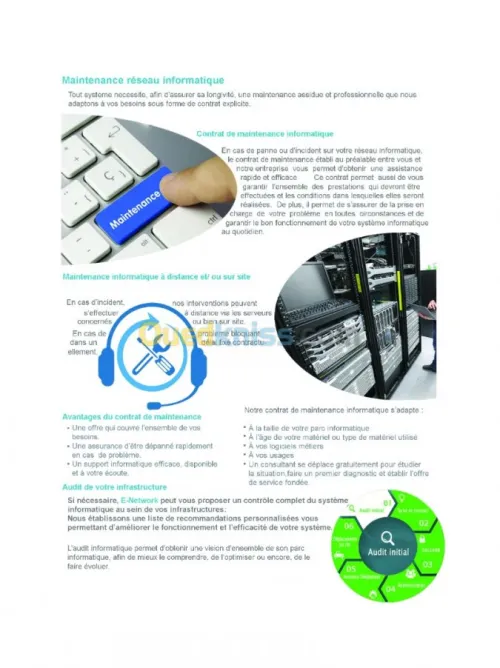 Installation de réseaux informatiques 