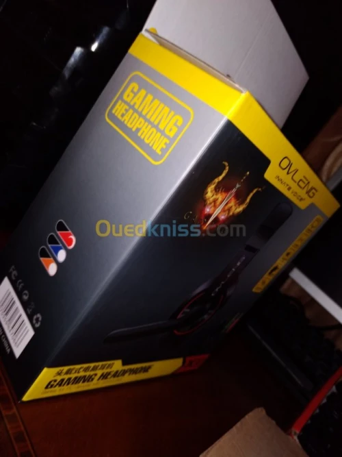 Casque gaming jdid+ clavie gamin bon e