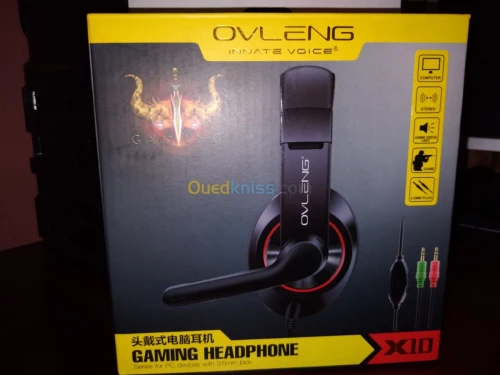Casque gaming jdid+ clavie gamin bon e