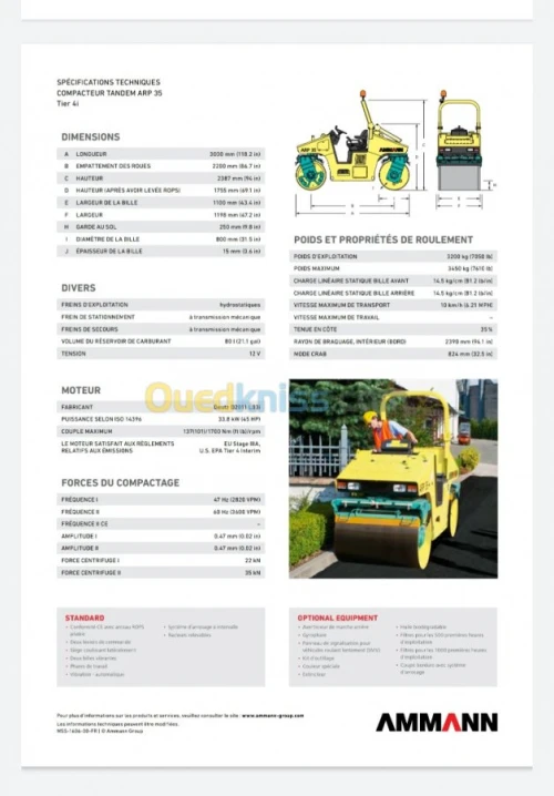 Location compacteur 3.5 tonnes 