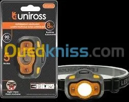 LAMPE FRONTALE UNIROSS A PILE