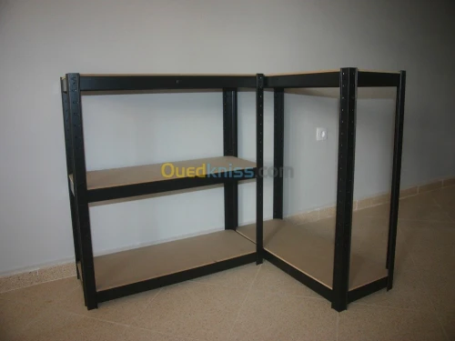 Étagère métallique en kit Emballé 