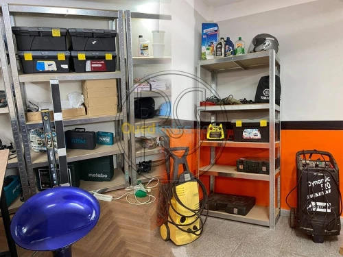 Étagère métallique en kit Emballé 