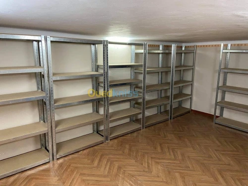 Étagère métallique en kit Emballé 