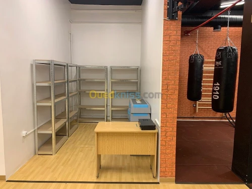 Étagère métallique en kit Emballé 