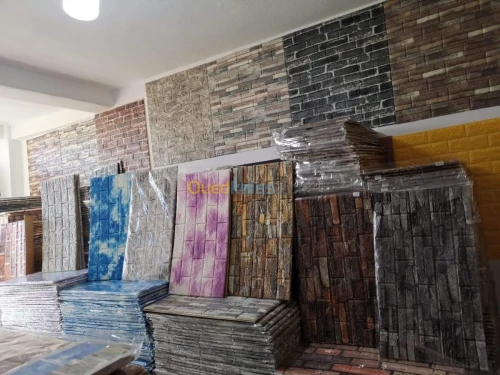 Plaque 3D antihumidité style lapierre 