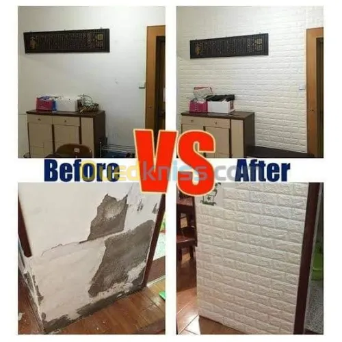 Plaque 3D antihumidité style lapierre 