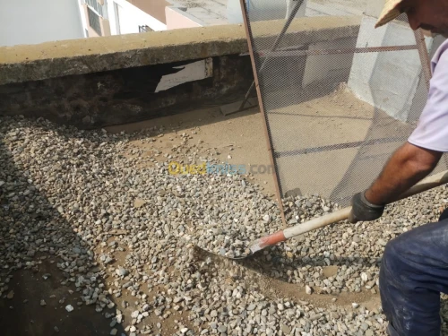 travaux etancheite القضاء على التسرب 