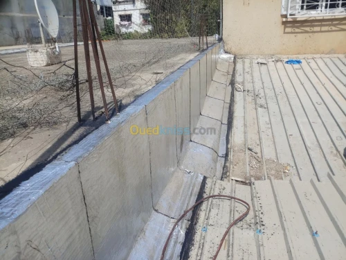 travaux etancheite القضاء على التسرب 