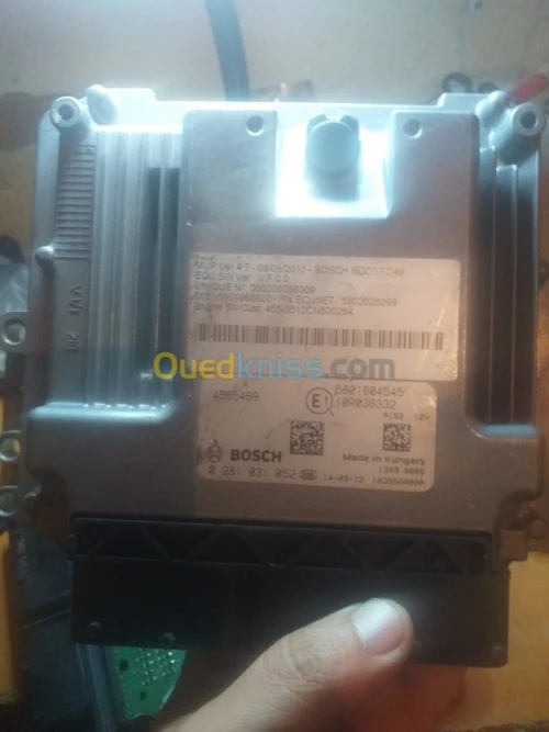 mémoire moteur EDC  IVECO