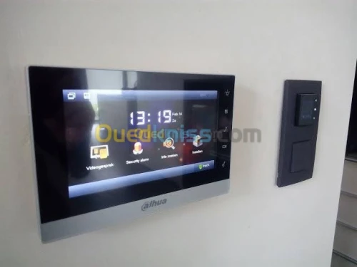 installation videophone et interphone