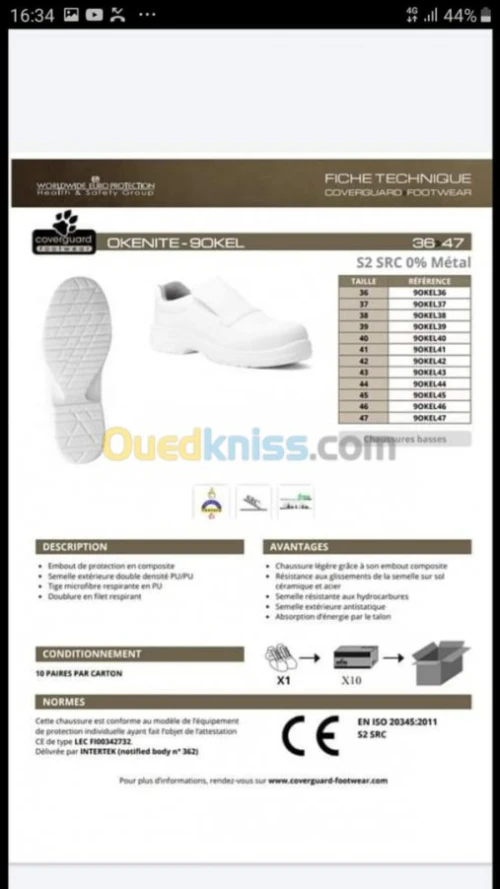 chaussures sécurité+ranger's+classique