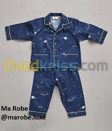 pyjama +tablier+tenu de travail