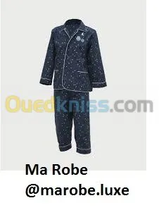 pyjama +tablier+tenu de travail