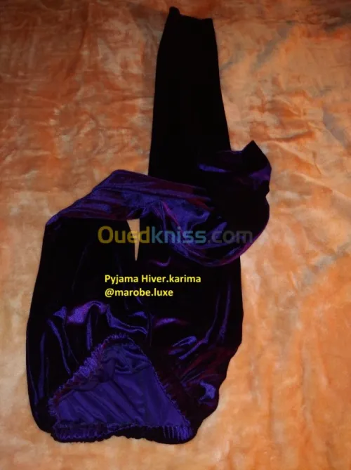 pyjama +tablier+tenu de travail