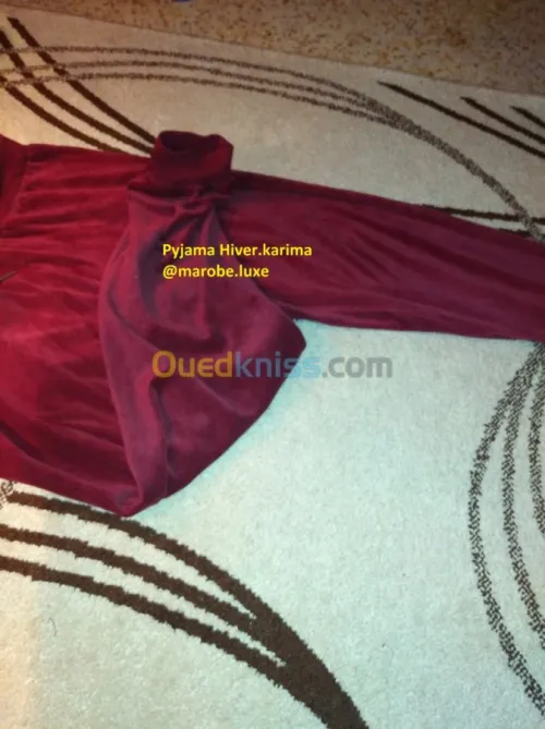 pyjama +tablier+tenu de travail