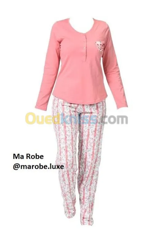 pyjama +tablier+tenu de travail